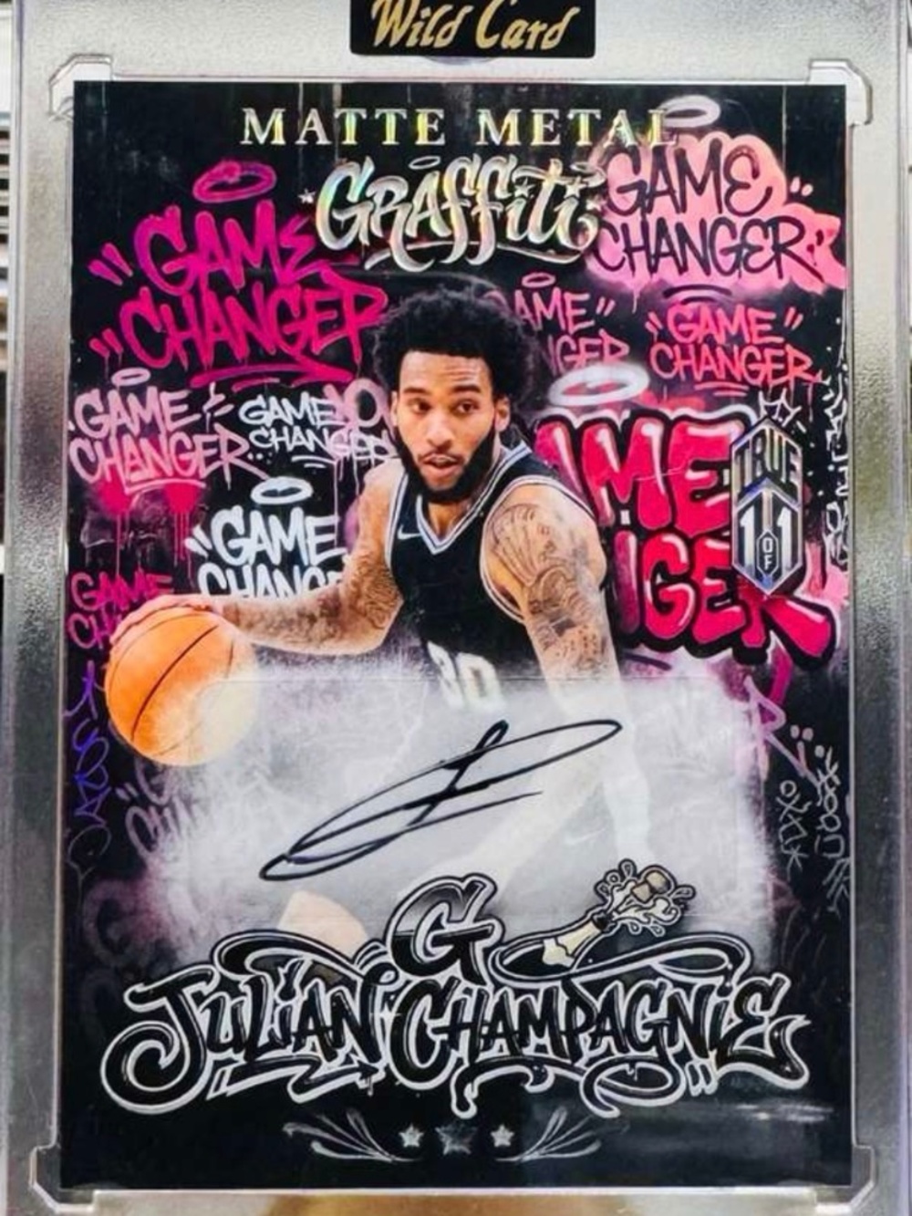Julian Champagnie True 1/1 Auto